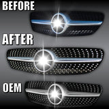 Diamond Grille Decals For C Class A Class CLA250/GLC/S550/SLC Mercedes Benz